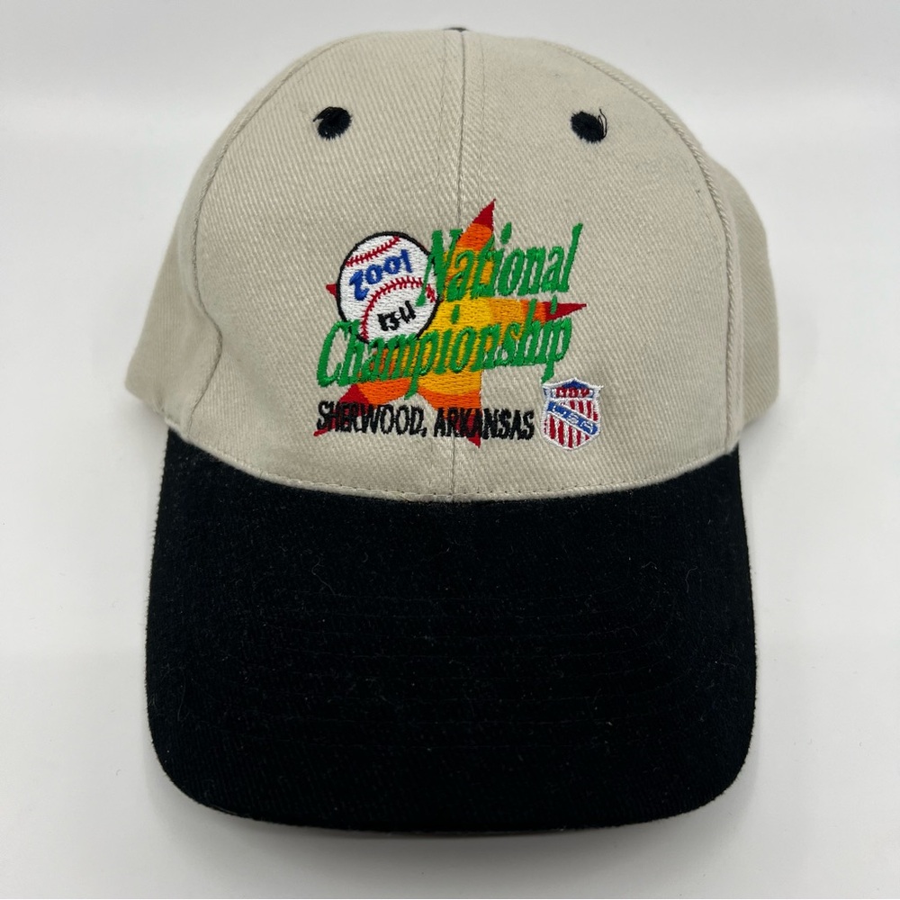 Vintage National Championship 2001 Sherwood Arkansas USA Snapback Headshot